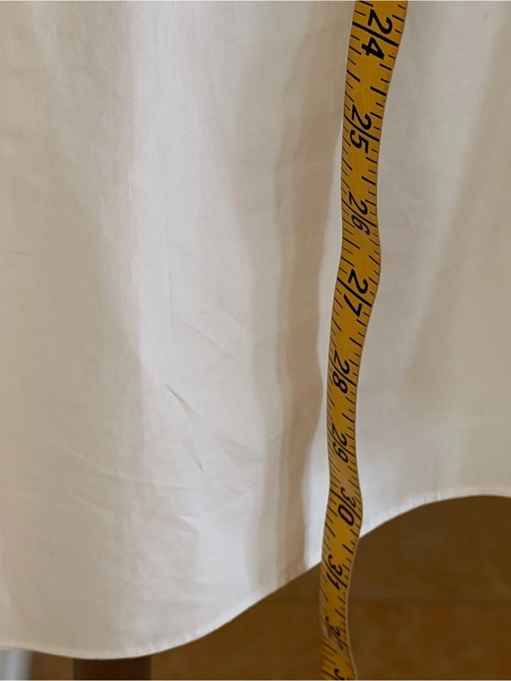 Tory Burch White Cotton Dress Shirt - Spread Collar